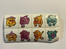 1988 Kellogg's Cereal Boglins Stamp Sheet Promo Premium partial 8 stamps Dwork