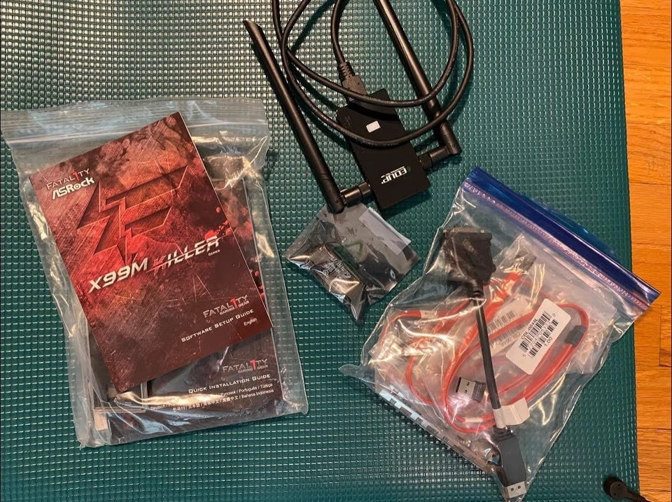 ASRock Fatal1ty X99M Motherboard LGA 2011 w/ Intel i7 5960x CPU and more - Image 3 of 3