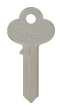 Hillman 442200 Brass #220 CO5 Single-Sided Universal Blank Key (Pack of 4)