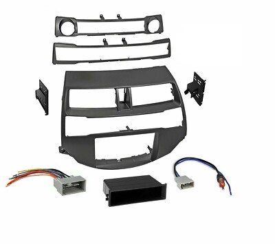 Car Radio Stereo Dash Kit Harness Antenna compatible with 2008-2012 Honda Accord