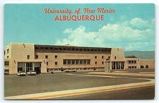 c1960 ALBUQUERQUE NM UNIVERSITY OF NEW MEXICO JOHNSON GYMNASIUM POSTCARD P3015