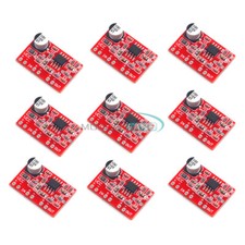 10pcs DC3.8-15V AD828 Stereo Dynamic Microphone Preamplifier Board Audio Preamp