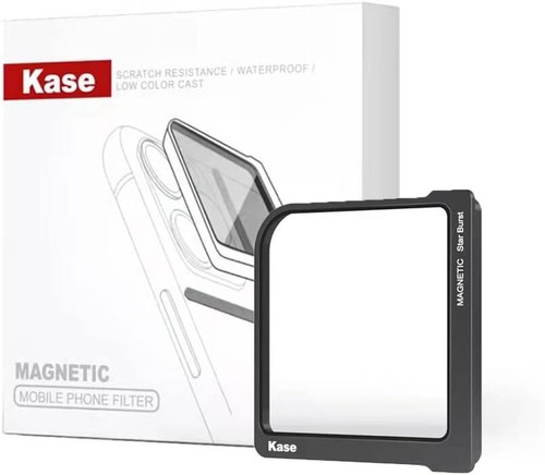 Kase Star Burst Filter,Phone 50mm Magnetic Square Starburst Filter - Picture 2 of 9