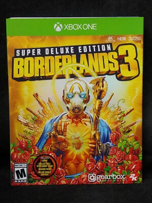 Borderlands 3 Super Deluxe Edition Xbox One Brand New Ebay