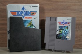 Top Gun: The Second Mission (NES, 1990) probado faltante manual - &iexcl;Caja y juego!