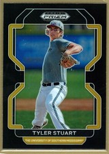 2022 Panini Prizm Draft Picks Rookie Black Tyler Stuart PDP-179