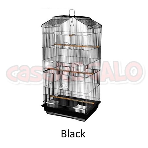 Bird Cage Pet Cages Aviary Small Large Carrier Travel Canary Cockatoo Parrot - Picture 60 of 98
