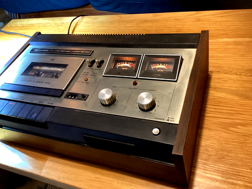REALISTIC SCT-5 STEREO CASSETTE DECK VINTAGE JAPAN 1970s - Picture 4 of 7