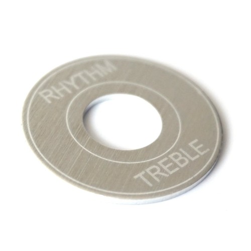 Les Paul Metal Switch Plate Ring Rhythm Treble Pickup Selector Toggle Epiphone - Picture 3 of 13