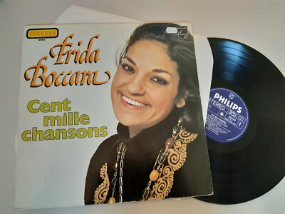 LP Chanson Frida Boccara  - Cent Mille Chansons (13 Song) PHILIPS REC