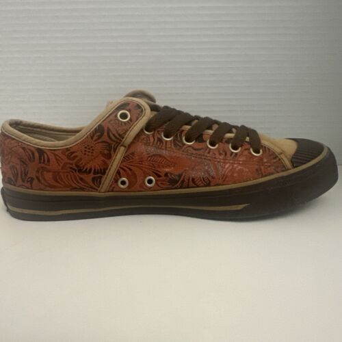 Ball Band Vintage USA Braun Canvas Freizeit Sneaker Schuhe Chuck Taylor US M8,5 - Bild 15 von 16