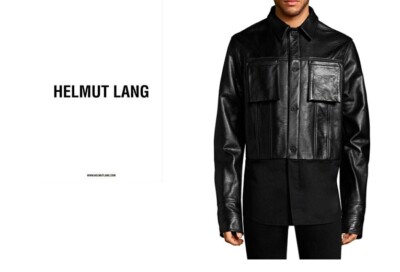 $1K HELMUT LANG AVANTGARDE MENS LEATHER 