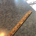 Vintage ADVERTISING Yardstick FOREST E WISE AND SONS HARDWARE GREENTOWN OHIO — photo 5