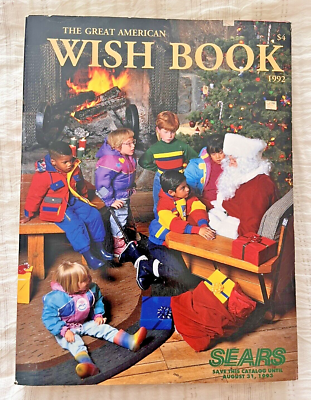 SEARS The Great American Wish Book 1992 Vintage Catalog