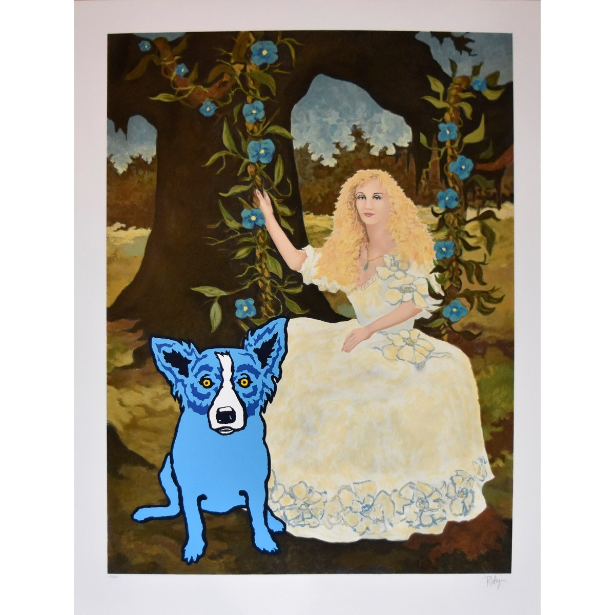 George Rodrigue Blue Dog 