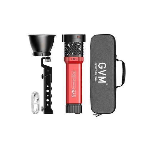 GVM PD60B 60W Handheld LED Pocket Video Light Bi-Color 2700K-6800K APP Control - Picture 5 of 17