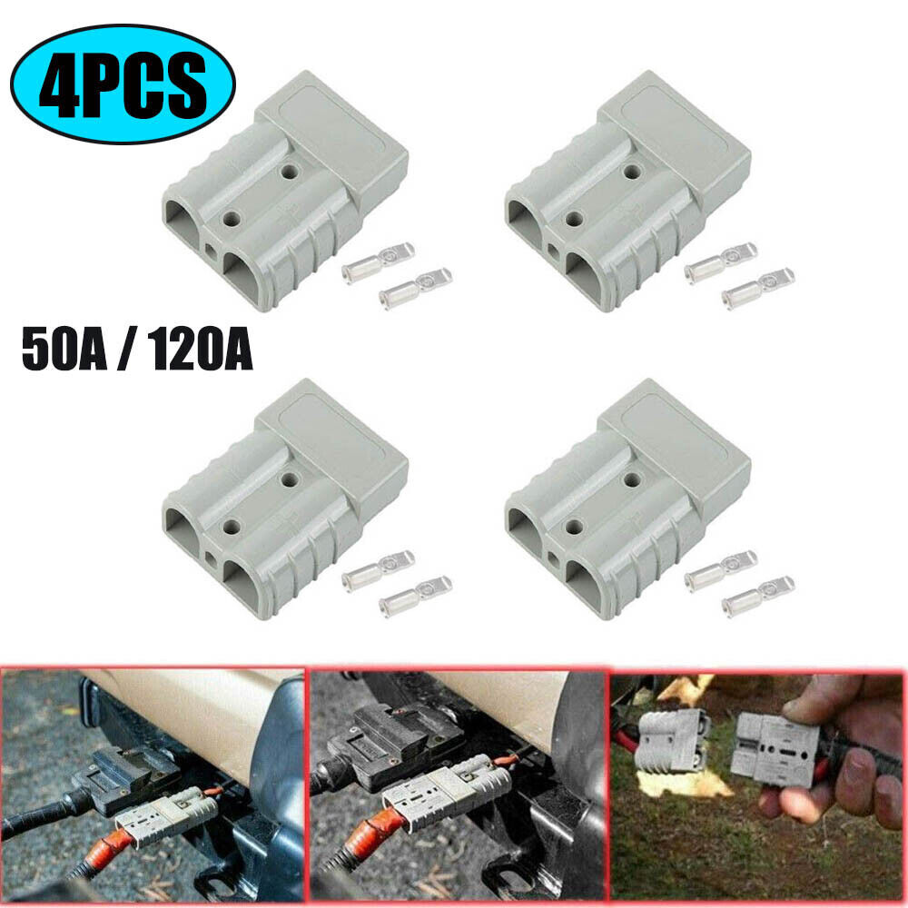 Anderson-Stecker 50A Ladekabel - Doppelendig Für Anhängerwinden, 100cm Lang