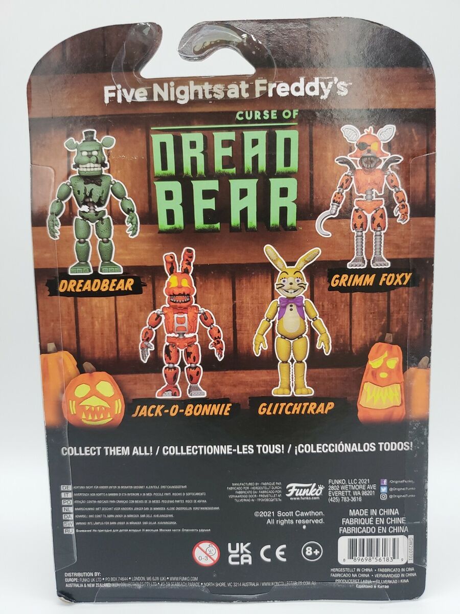 2021 Five Nights At Freddy's FNAF Plush/Figure Set Captain Foxy Exclusive  Dread