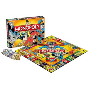 Monopoly Dc Comics Original Retro Superman Batman Flash Special Edition Sale Ebay