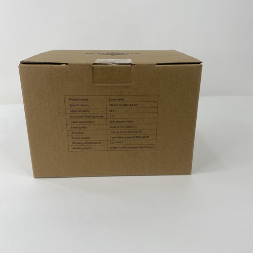 WEIDDW LLX-360-03, Livella Laser 16 Linee, 360 Autolivellante Nuova!! - Foto 6 di 10