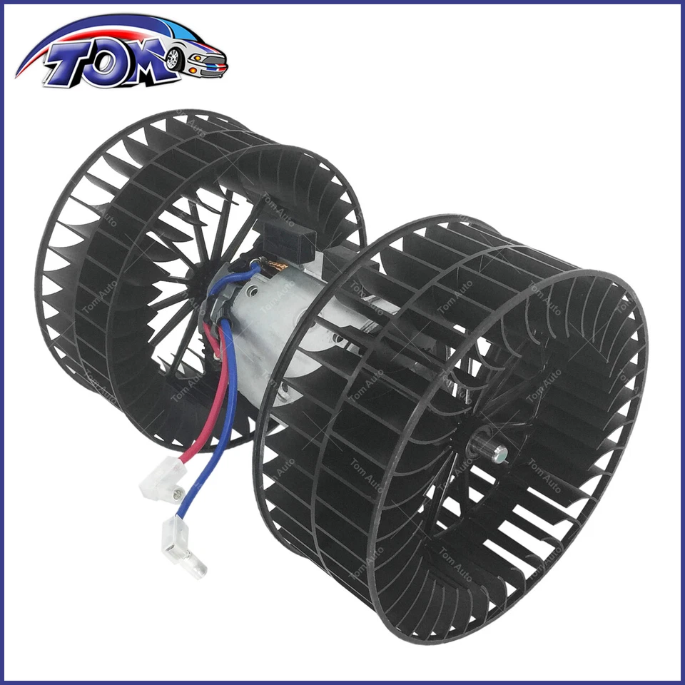 Nuevo calentador soplador motor doble ventilador jaulas delantero para BMW 740i 740iL 750iL 95-01 Foto 4 de 4