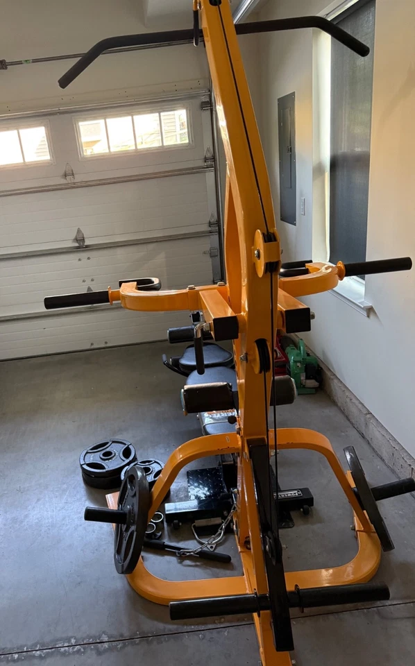 Banco de trabajo Powertec Home Gym LeveryGym - Bonito conjunto con pesas Foto 4 de 4