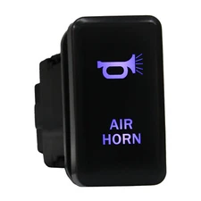 AIR HORN 8B54BM Push switch 12V Momentary LED blue For Toyota Tacoma Tundra
