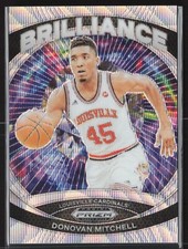 2024 Prizm Draft Picks Basketball Donovan Mitchell Brilliance Siver Prizm 75 /99