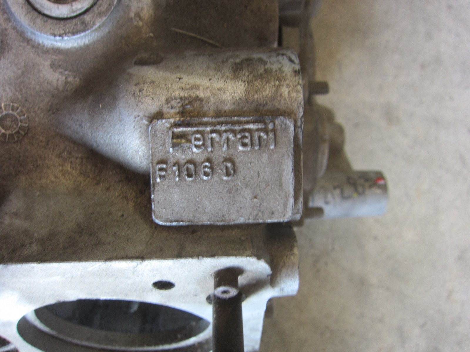 Ferrari 208 turbo - Crankcase / Block - NEW - P/N 121283
