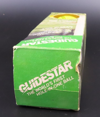 Vintage Guidestar Hi-Vision Yellow Golf Ball Sleeve National Golf Center - Picture 7 of 8