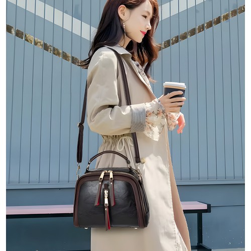 Borsa a tracolla crossbody bag donna borsa a mano cross body borsa a tracolla DE - Foto 9 di 14