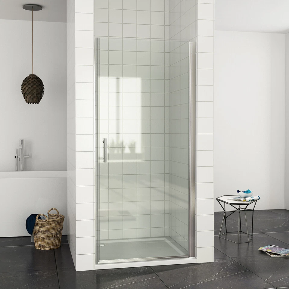 Schwingtür Duschabtrennung Duschkabine Pendeltür Duschtür Nischentür 70/80/86/90 - Bild 3 von 4