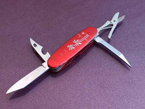 1970 Japan Multitool Knife, Pocket Folding Lockback Knife, Katana Brand - Picture 15 of 21