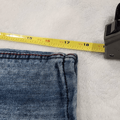 LR Scoop boy Jeans Size 6 Distressed Blue Denim - Picture 6 of 9