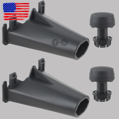 2PCS Hood Stop Rubber Cushion Hood Bumper Holder For Ford C-Max Escape 13-18 19