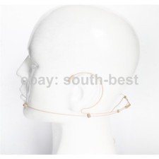 Beige Headwear Headset Microphone For Sennheiser G2 G3 G4 Wireless Wearing Hook