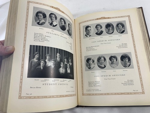 Scarce 1924 The Syllabus Northwestern University Yearbook Sports & Sororities - Picture 20 of 24