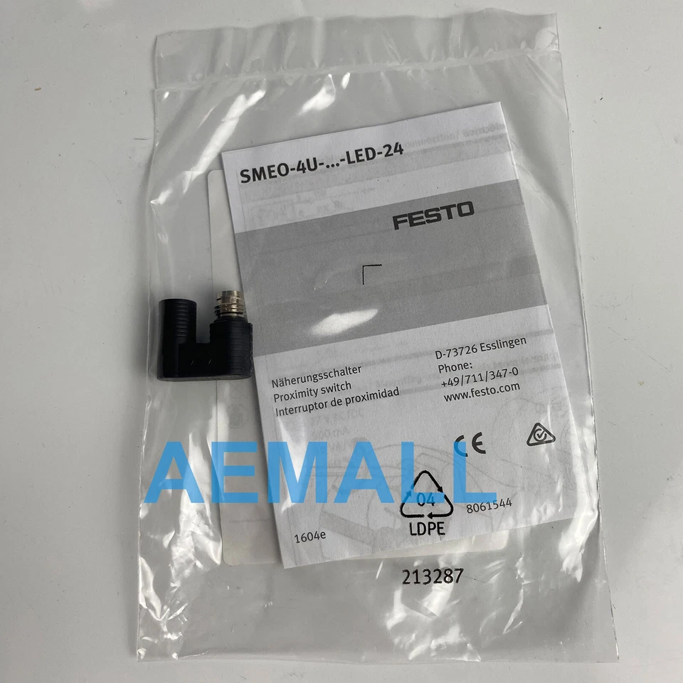 1pcs New Festo SMEO-4U-S-LED-24 B 151526 Proximity Sensor/Proximity Switch - Image 2 of 2