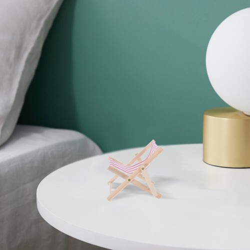 Wooden Ornaments Office Travel Lounge Chair Accessories Mobile Phone Holder - 第 1/12 張圖片