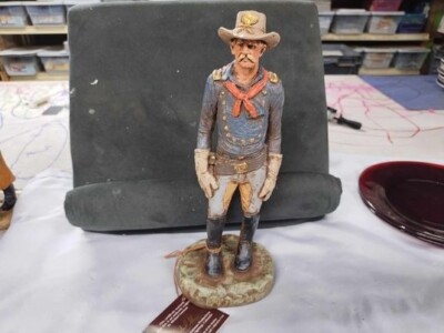 1986 Michael Garman  In Command, Handpainted Colorada Springs, Colorada