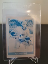 2021-22 O-Pee-Chee Printing Plates Cyan Jordan Staal 1/1