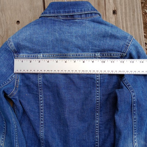 Gap Denim Gap For Good - Girls Blue Jean jacket size Kids XL. 6 Pockets 4 Outer - Picture 6 of 7