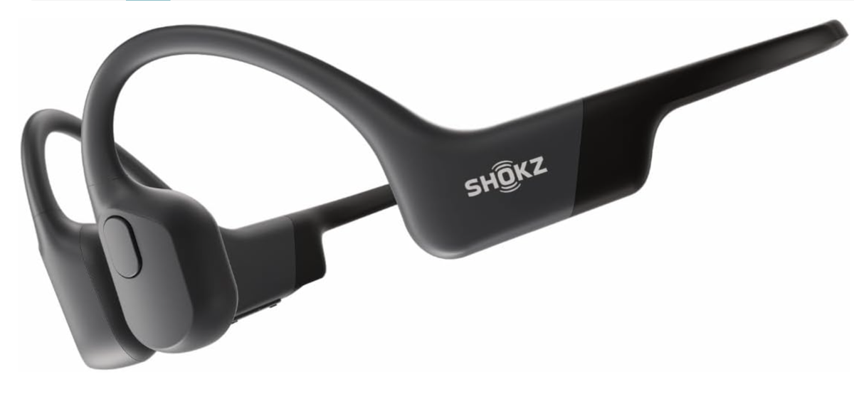 イヤホン SHOKZ OPENRUN s803 SHOKZ OpenRun Black Wireless Open-Ear Headphones (S803-ST-BK-US
