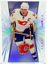 2008-09 Fleer Ultra EX Jarome Iginla Calgary Flames Refractor ex36