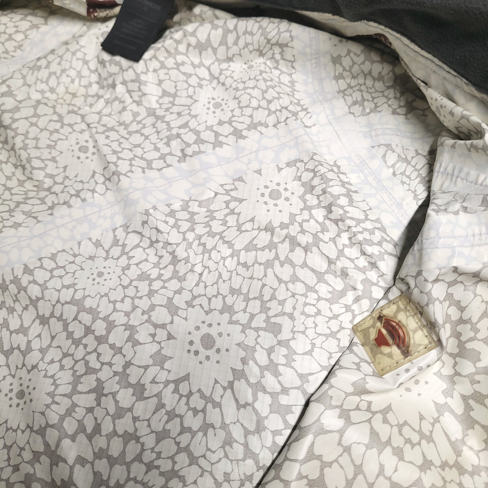 REI Elements Jacket Womens Small Red/Brown Rain W… - image 5