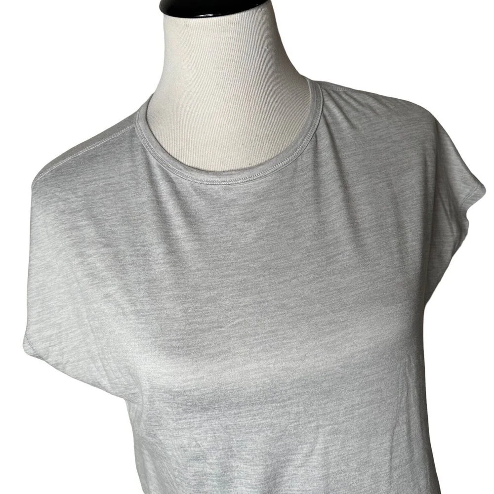 yogalicious open back stretch workout yoga short sleeve shirt