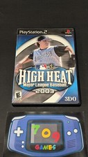 High Heat Major League Baseball 2003 (Sony PlayStation 2, 2002) PS2