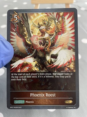 Shadowverse Evolve - Phoenix Roost - Gold - BP01-083EN - MINT