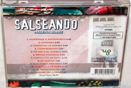 CD SALSEANDO - Malena Burke - Bild 2 von 2