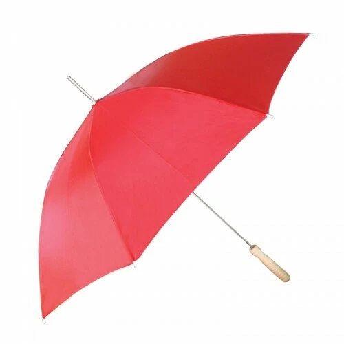 6PK - 48" Auto Open Red Umbrella Foto 4 de 4